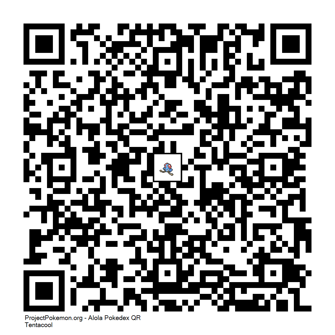 Cdigo QR de Tentacool